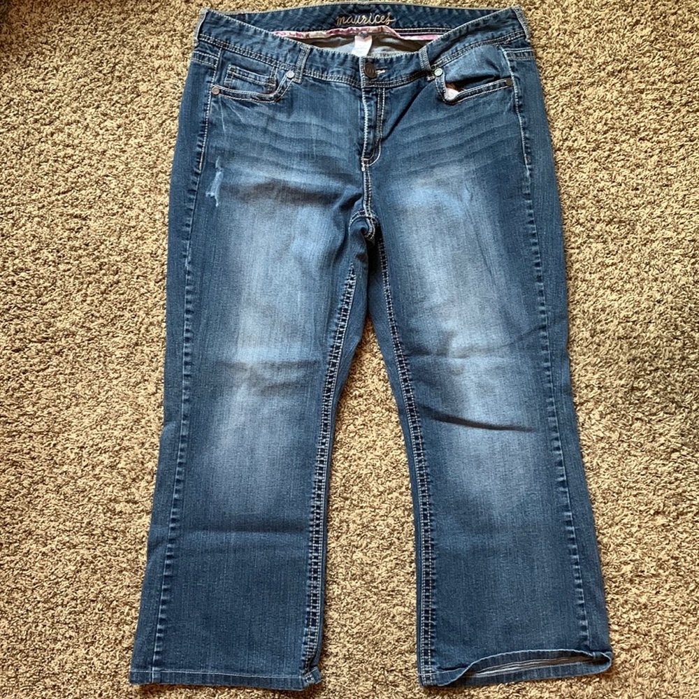 Maurice’s SHORT Straight Leg Jean
